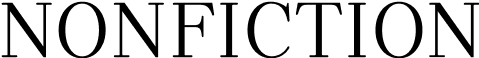 NONFICTION logo